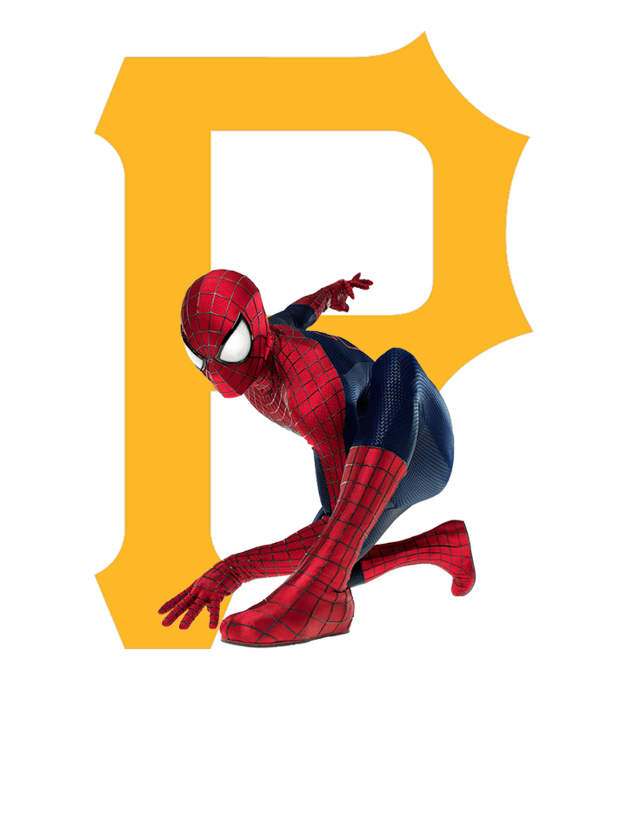 Pittsburgh Pirates Spider Man Logo vinyl decal